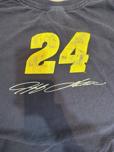 Vintage Jeff Gordon #24 T-Shirt DUPONT NASCAR Blau Größe XXL - Bild 5 von 8
