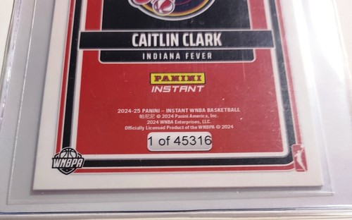 Caitlin Clark 2024 WNBA Draft Night Rookie A Future Stars Blue Tape - Bild 5 von 5