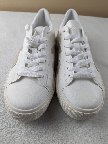 Blowfish Malibu Women's Vice Sneaker ZS-1736/VICE White Ella Gold Voyager US 8 - Picture 2 of 7