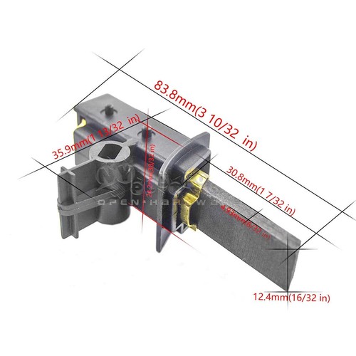 5 Pairs Motor Carbon Brush For FAGOR / BRANDT BWF394T BWF7108E Washing Machine - Picture 9 of 9