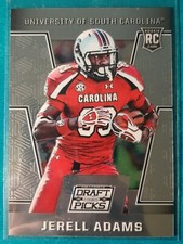 2016 PANINI PRIZM DRAFT PICKS JERELL ADAMS ROOKIE #155 NEW YORK GIANTS