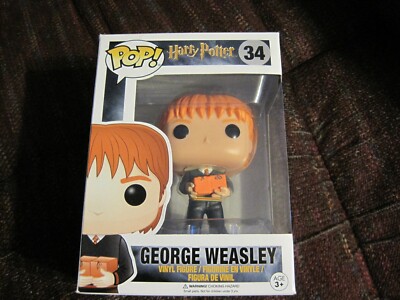 FUNKO POP! HARRY POTTER 34 GEORGE WEASLEY VINYL FIGURE--NEW--UNOPENED | eBay