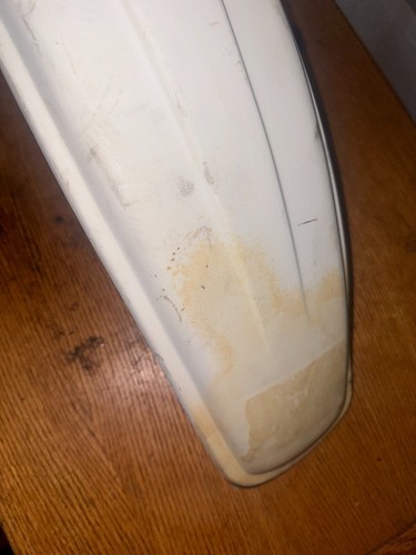 79,80,81  yamaha xt-500, tt-500  front fender, oem, 3H6-21511-00-00 - Picture 6 of 7