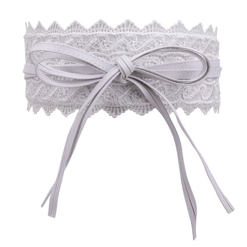 Women Ladies Wide Fashion Belt Womens Waist Belt Elastic Stretch Select Design - Picture 56 of 69