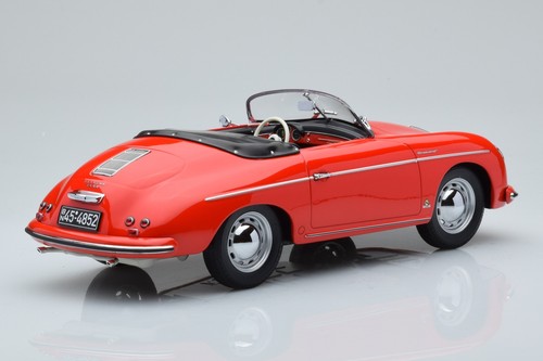187461 Porsche 356 Speedster Red Norev 1/18 - Foto 2 di 6