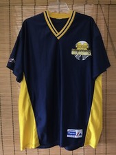 Vintage 1990’s Michigan Wolverines Jersey Shirt Majestic Football 100% Authentic