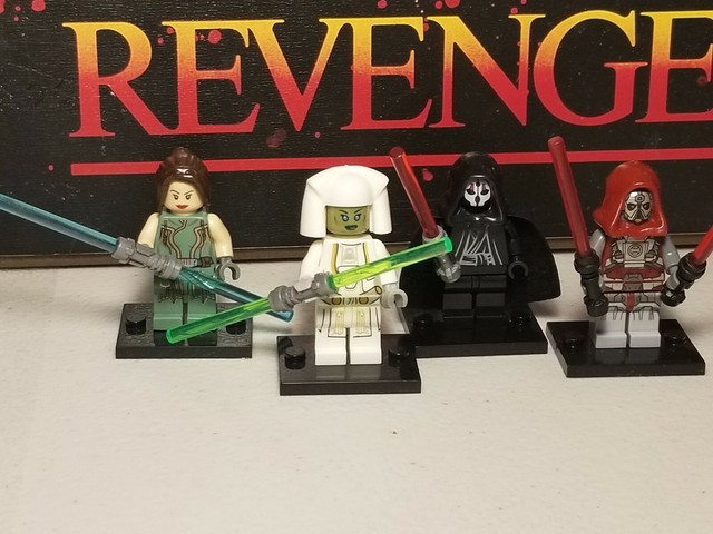 OLD REPUBLIC KOTOR Jedi Sith Revan Bastila Shan Custom Star Wars Minifigures