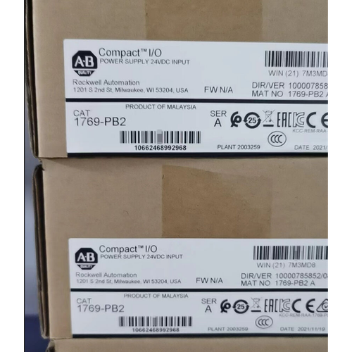 1769-PB2 AB DC 2A/0.8A Power Supply Free Tax 1769-PB2 ZWT0 - Picture 3 of 3