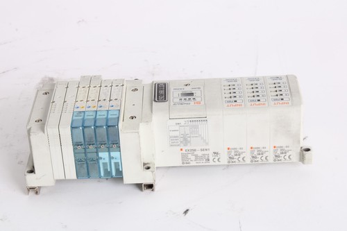 SMC EX250-SEN1 Ethernet IP W/ 3x EX250-IE3 2x SY3100-5UI 2x SY3400-5UI Valves - Picture 5 of 5