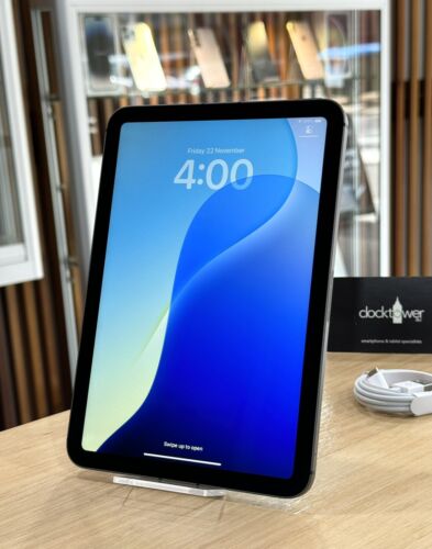 Apple iPad Mini 6 (2021) 64GB Wi-Fi + 5G Cellular A2568 Space Grey Excellent - Picture 3 of 12