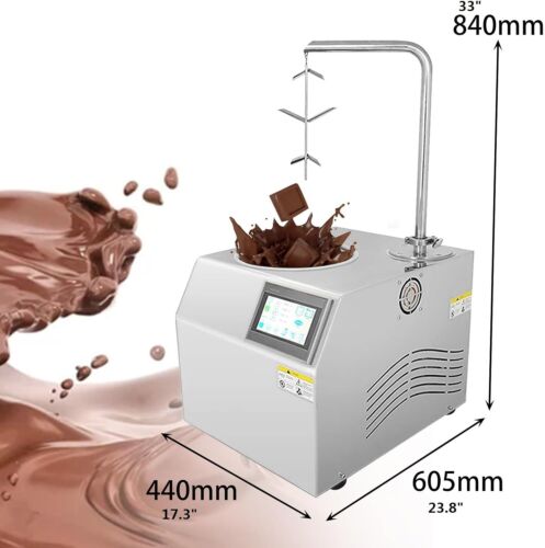 Temperatrice automatica cioccolato 7L fontana cioccolato erogatore cioccolato - Foto 5 di 7