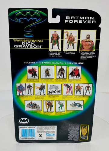 Vintage Batman Forever Transforming Dick Grayson Kenner 1995 - Picture 4 of 10