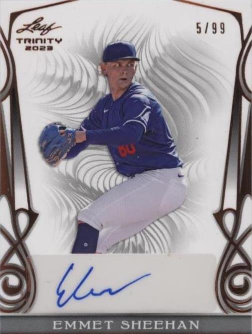 2023 Leaf Trinity - Emmet Sheehan #BA-ES1 - 1 of 1