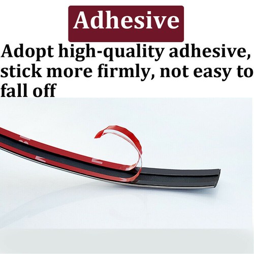 1'' Chrome Trim Molding Strip Car Door Window Bumper Side Trime Protector 10FT - Picture 11 of 11