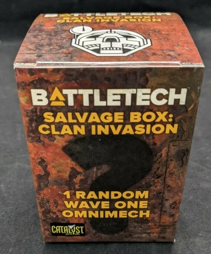 Battletech Salvage Box: Clan Invasion 1 Random Catalyst Sealed - Bild 1 von 3