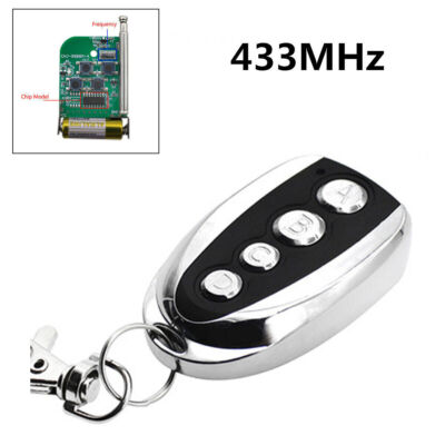 Durable 433MHz Remote Control Keychain For Sliding Gate/Barrier Gate/Garage Door