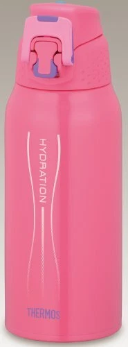 Thermos Sports Bottle 0.8L Pink - Image 2 of 4