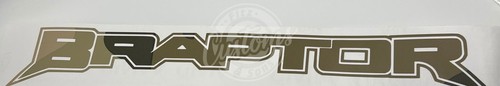 Pair BRAPTOR Decal for Bronco Raptor Sticker Fits Bronco6g SVT Many Colors Sizes - Foto 8 di 12