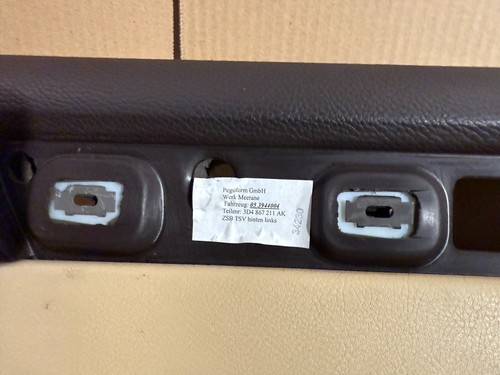 VW Phaeton Türverkleidung Türpappe Sonnenbeige hinten links 3D4867211AK - Bild 5 von 6