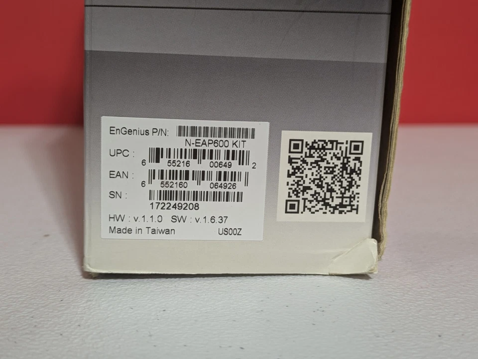 EnGenius EAP600 Dual-Band Ceiling Mount Indoor Wireless Access Point New NOB - Image 2 of 4