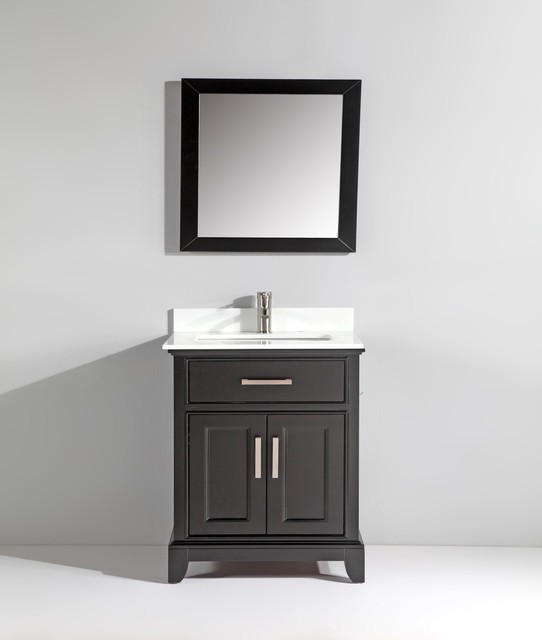 Vanity Art 24 Inch Single Sink Bathroom Set W Carrara Marble Top Va2024 Vanity Art 24 Inch Single Sink Bathroom Set W Carrara Marble Top Va2024