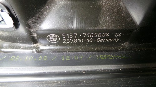 1Y305-055 BMW 1er E88 Cabrio Fensterschacht Verbindungswinkel Hinten L+R 7165604 - Picture 3 of 5