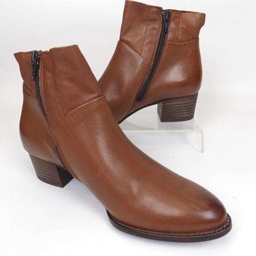 NEW! Paul Green Nelly Leather Ankle Brown Women's Booties Size 6.5 US, Display - Picture 6 of 11