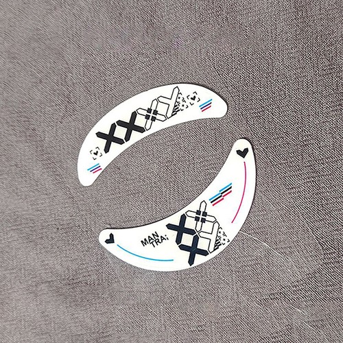 Glass Mouse Skates Glide Feet Pads Mouse Feet Sticker for VGN Dragonfly F1 - Photo 4/6