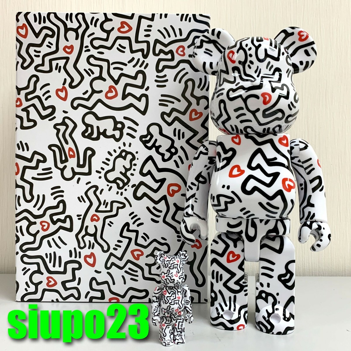 Bearbrick Special Keith Haring 400 100 Medicom Toy Bearbrick Special Keith Haring 400 100 Medicom Toy