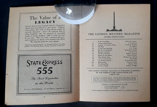 London Mystery Magazine Digest Mar 1956 #28 - Picture 3 of 7