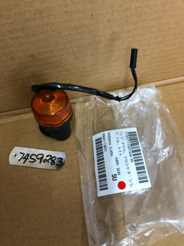 SUZUKI DR 250 DJEBEL RXW 1998 LH FRONT FLASHER GENUINE EOM LOT74 74S9283 - Bild 5 von 5