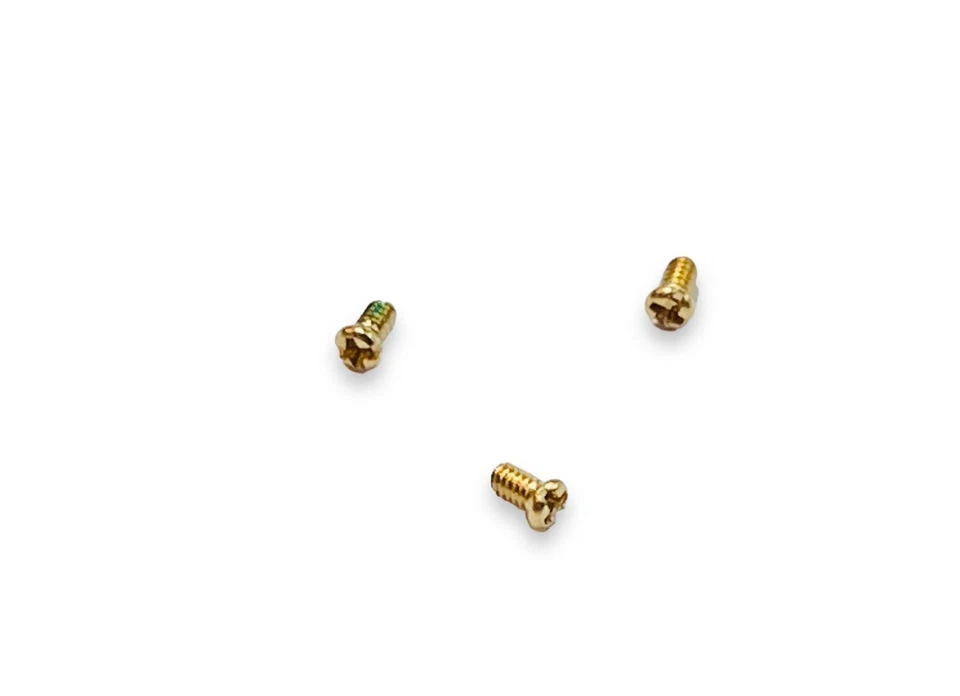 Oliver Peoples Clifton OV 1150S Dorado Repuesto Lentes de Sujeción Tornillos Genuinos Foto 4 de 4