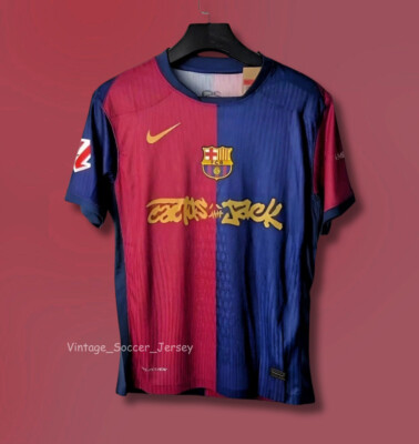 Lamine Yamal #19 FC BARCELONA x Travis Scott Limited Edition Cactus Jack Trikot