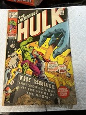 Incredible Hulk 140 F Fine 1st APP Jarella 1971..VG/F..UNRESTORED