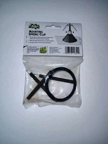 Zilla Light Dome Mounting Spring Lighting Clip 5.5"/8.5" Domes Reptile Screen  - Bild 2 von 2