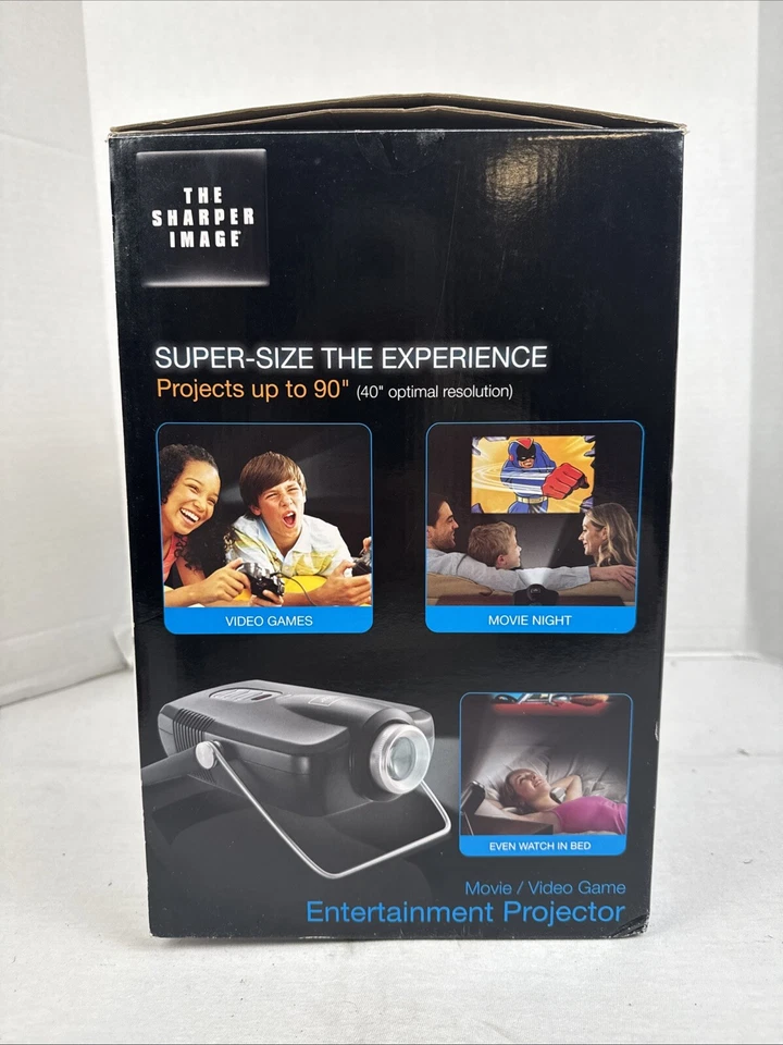 The Sharper Image Movie Projector ECPJ10 NEW - Image 4 of 4