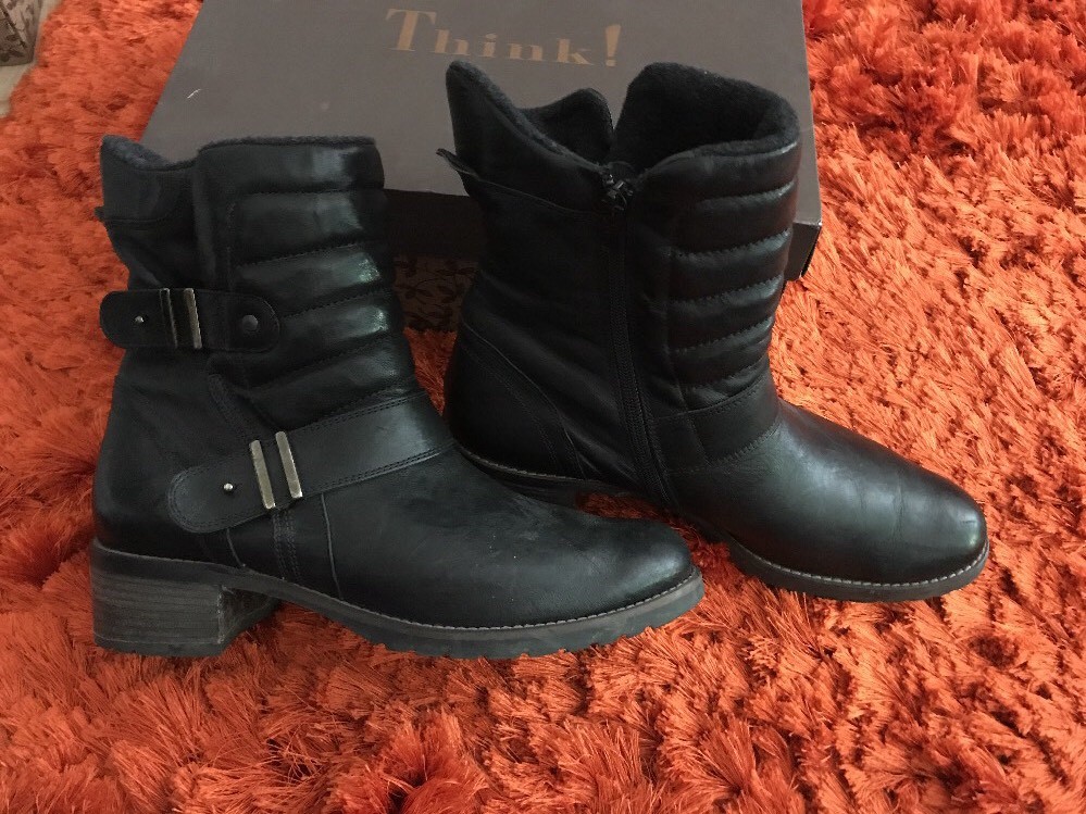 Paul Green München Stiefel Stiefeletten Schuhe Leder Schwarz Stiefel Gr 6,5 40 Paul Green München Stiefel Stiefeletten Schuhe Leder Schwarz Stiefel Gr 6,5 40