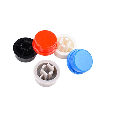 A14 Push Button Switch Micro Tactile Caps Momentary Round Square 10x10mm 12x12mm - Picture 6 of 12
