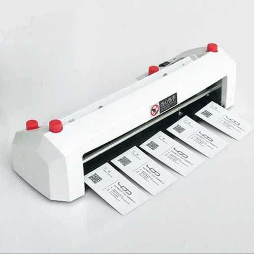 Automatic Business Card Cutter Slitter Electric Cutting Machine 90*54mm 110/220V - Picture 1 of 10