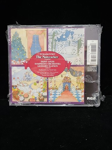 the Nutcracker CD - Tchaikovsky - two disc set. Sealed. Case cracked see photo - Picture 3 of 5
