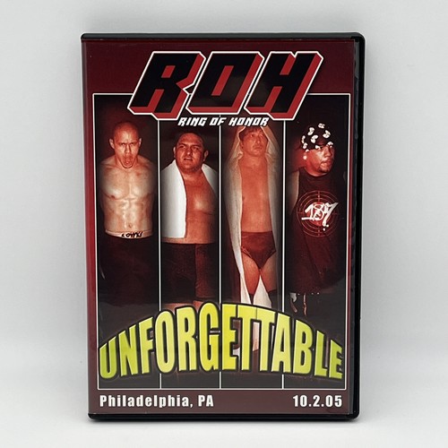 Ring of Honor (ROH) Wrestling DVD - Unvergesslich - Philadelphia, PA 10.2.05