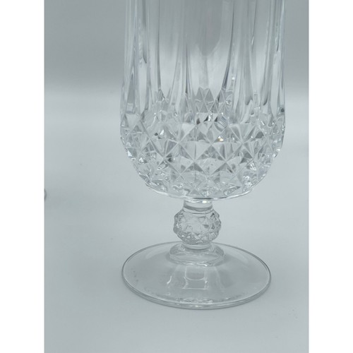 Set of 4 Cristal D'Arques Longchamp Iced Tea Glasses, Vintage Water Goblets - Picture 10 of 10
