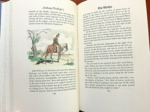  The Warden by Anthony Trollope Limited Editions Club 1955 #1,382  Signed w/Lt - Picture 11 of 12