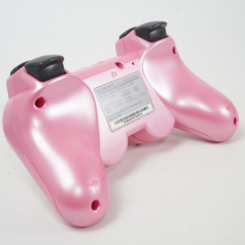 SONY PS3 DualShock 3 CECHZC2J Candy Blue Pink Set Wireless Controller Tested - Picture 7 of 17