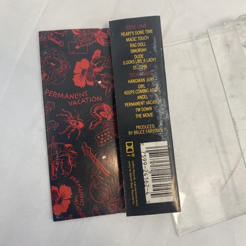 Aerosmith Permanent Vacation 1987 Audio Cassette Tape  - Picture 5 of 7