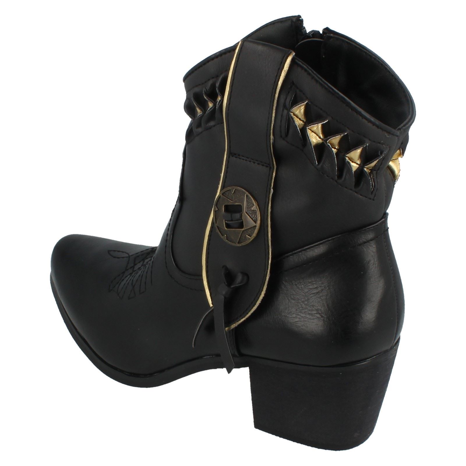 DOWN TO EARTH F5R0944 SMART COWBOY COWBOY COWBOY STYLE LADIES ANKLE BOOTS WARM WINTER ZIP UP 1432b5 DOWN TO EARTH F5R0944 SMART COWBOY COWBOY COWBOY STYLE LADIES ANKLE BOOTS WARM WINTER ZIP UP 1432b5