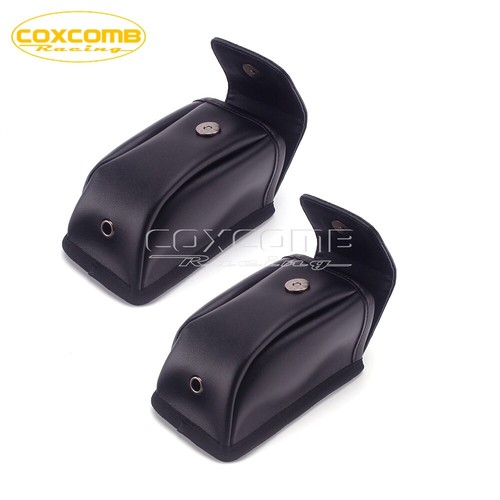 Motorcycle Black Tool Bags Rear Side Storage Bags For Honda Goldwing 1800 18-19 - Foto 7 di 10