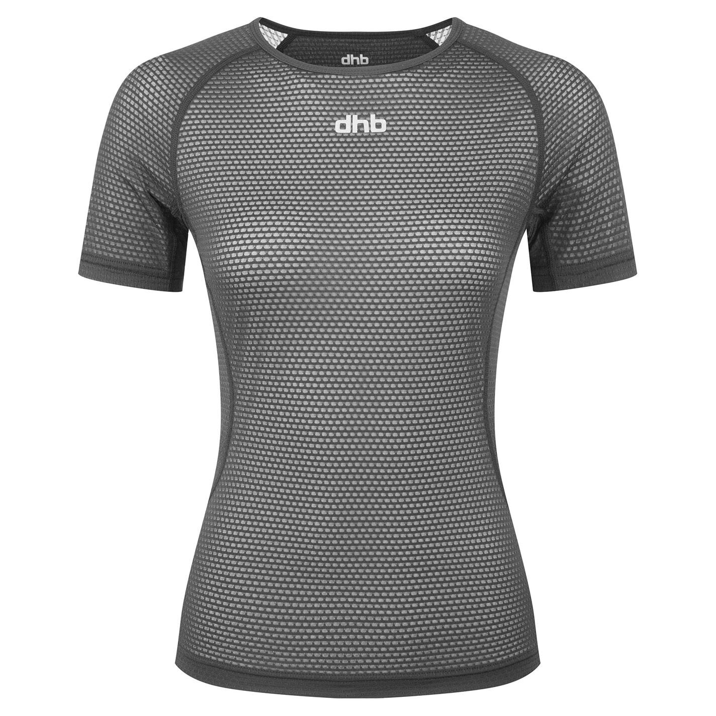 Dhb Женский легкий сетчатый базовый слой с коротким рукавом Baselayers