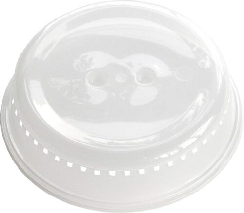 Chef Craft Microwave Cover 10 inch with Vent Dishwasher Safe Splatter New Clear - Picture 3 of 4