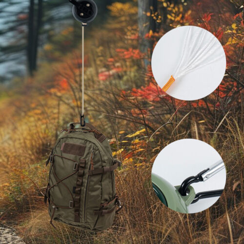 33FT Retractable Rope Gear Hoist Hunter Safety System Quick and Easy Bow 110 LBS - Picture 12 of 13